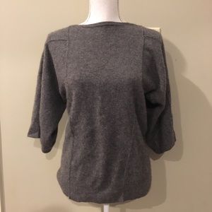 Grey 100% Cashmere Sweater